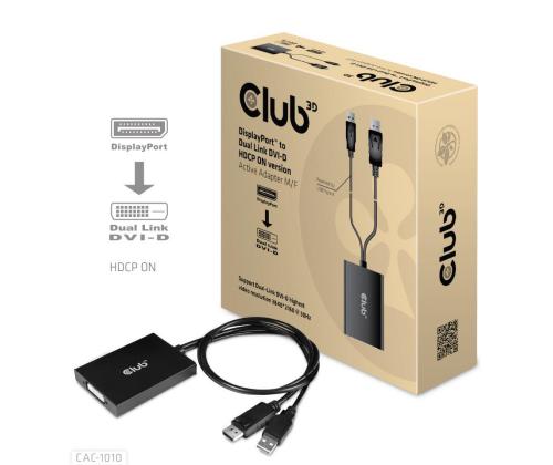 I/O-SOVITIN DP DUAL LINK / DVI-D HDCP CAC-1010 CLUB3D