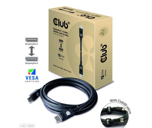 KAAPELI DP:STÄ DP:HEN 3M/M/M CAC-1060 CLUB3D