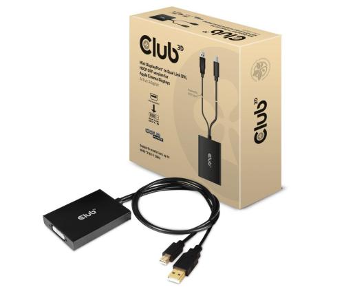 I/O-SOVITIN MINI DP - DVI/ACTIVE CAC-1130-A CLUB3D