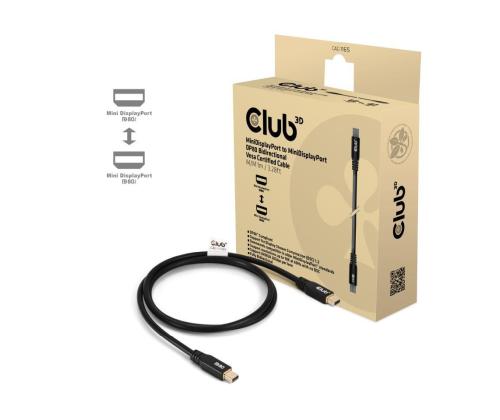 KAAPELI MINI DP MINI DP:HEN 1M/M/M CAC-1165 CLUB3D