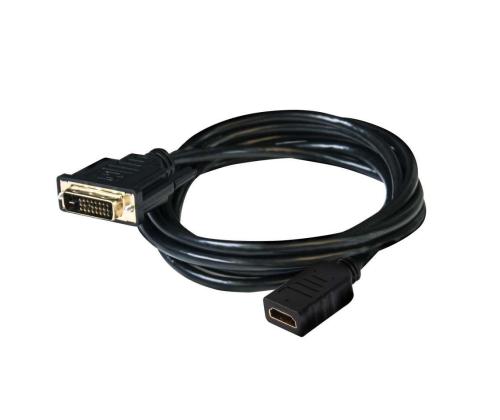 KAAPELI DVI-D HDMI 2M/M/F CAC-1211 CLUB3D