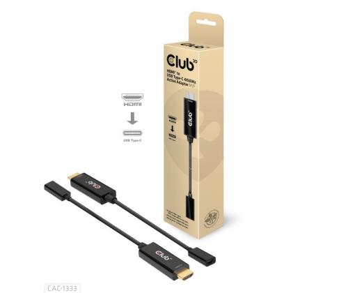 I/O-SOVITIN HDMI-USB-C/ACTIVE M/F CAC-1333 CLUB3D