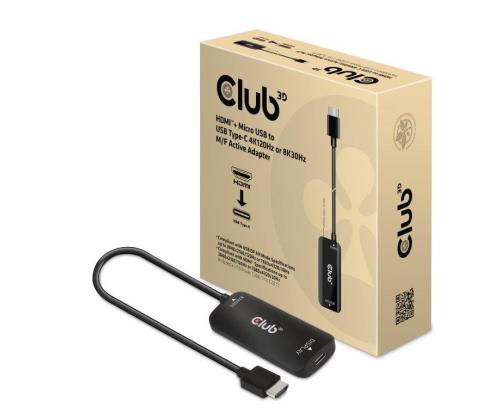 I/O-SOVITIN USB-C USB/HDMI/M/F CAC-1336 CLUB3D