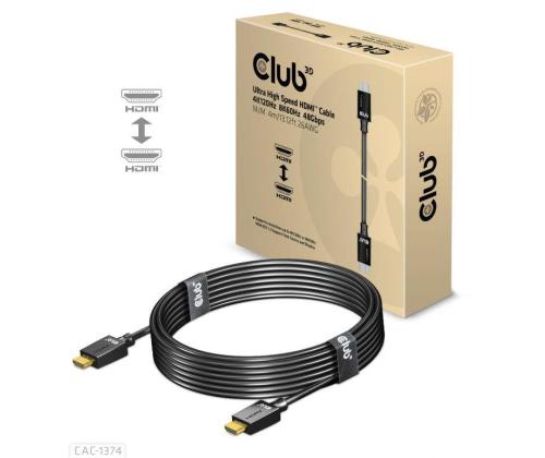 KAAPELI HDMI HDMI 4M/M/M CAC-1374 CLUB3D