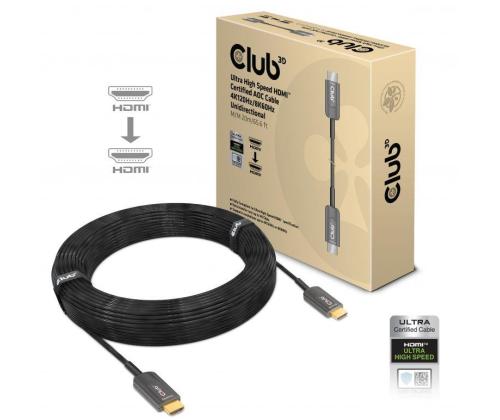 KAAPELI HDMI NOPEA 20M/M/M CAC-1379 CLUB3D