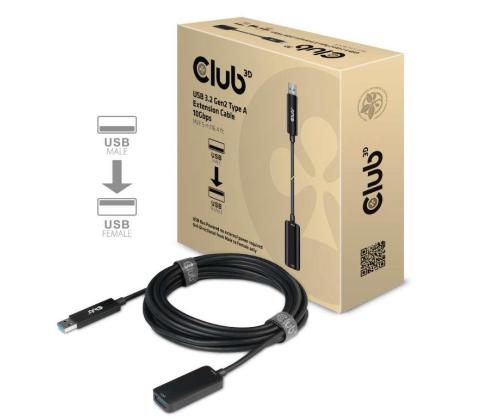 KAAPELI USB3.2 5M/M/F CAC-1411 CLUB3D