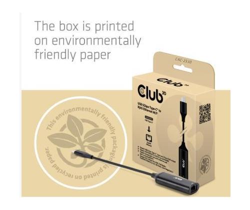 I/O-SOVITIN USB:STÄ RJ45/M/F:ÄÄN CAC-1421 CLUB3D