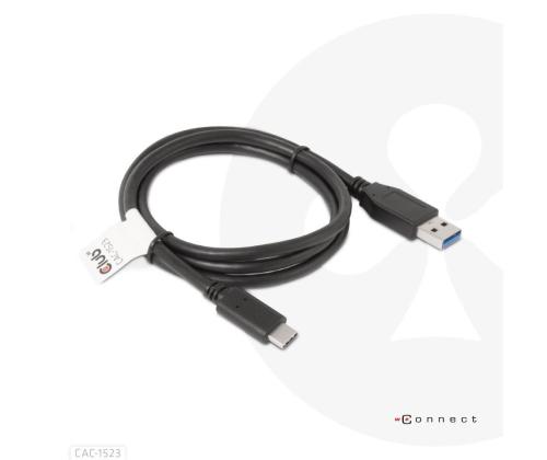 KAAPELI USB-C JA USB3.1 1M/M/M CAC-1523 CLUB3D