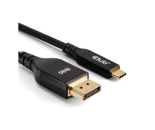KAAPELI USB-C JA DP 1M/M/M CAC-1559 CLUB3D