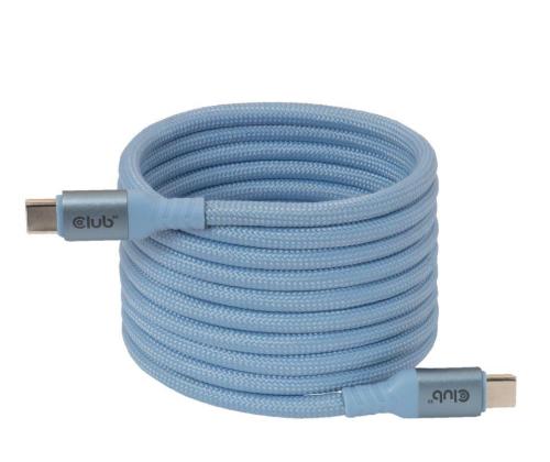KAAPELI USB-C USB-C 2M/MAGNEETTINEN SININEN CAC-3030 CLUB3D