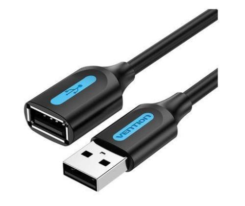 KAAPELI USB2.0 UROS NAARAS/0.5M MUSTA CBIBD VENTION