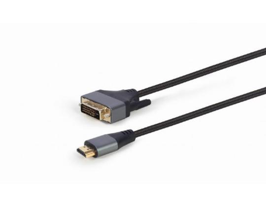 KAAPELI HDMI-DVI 1.8M/CC-HDMI-DVI-4K-6 GEMBIRD