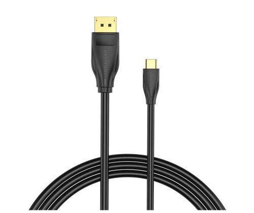 KAAPELI DP-USB-C 8K HD/2M MUSTA CGYBH VENTIONIIN