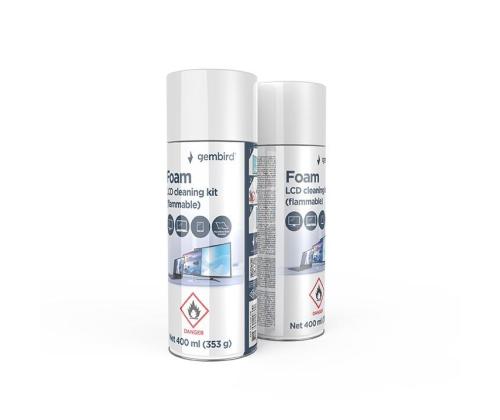 PUHDISTUSSARJA LCD-VAAHTO 400ML/CK-LCD-08 GEMBIRD GEMBIRD