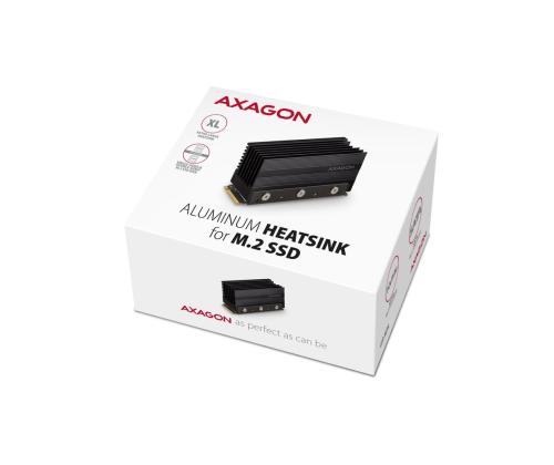 SSD ACC JÄÄHDYTIN M.2 2280/36MM CLR-M2XL AXAGON