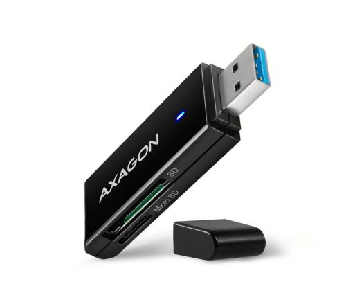 KORTINLUKIJA USB3.2/SD/MICROSD CRE-S2N AXAGON