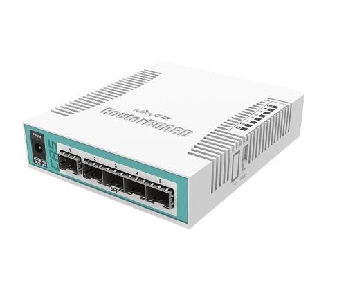 NET REITITIN/KYTKIN 5PORT SFP/CRS106-1C-5S MIKROTIK