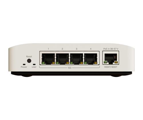 Kytkin MIKROTIK 1x10Base-T / 100Base-TX / 1000Base-T 4x10GbE PoE-portit 1 CRS304-4XG-IN