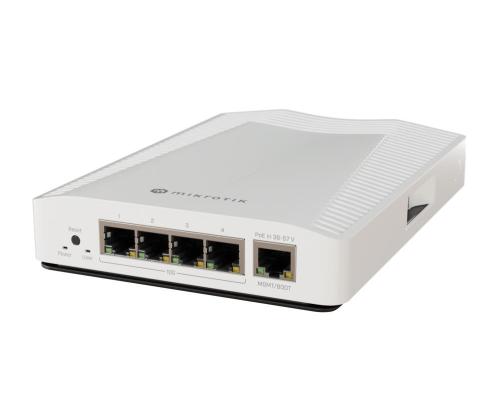 Kytkin MIKROTIK 1x10Base-T / 100Base-TX / 1000Base-T 4x10GbE PoE-portit 1 CRS304-4XG-IN