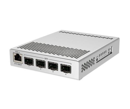 Kytkin MIKROTIK 1x10Base-T / 100Base-TX / 1000Base-T 4xSFP+ PoE-portit 1 CRS305-1G-4S+IN