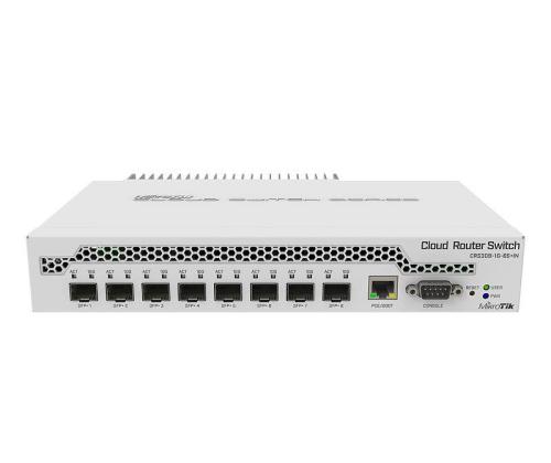 Kytkin MIKROTIK CRS309-1G-8S+IN 1x10Base-T / 100Base-TX / 1000Base-T 8xSFP+ CRS309-1G-8S+IN