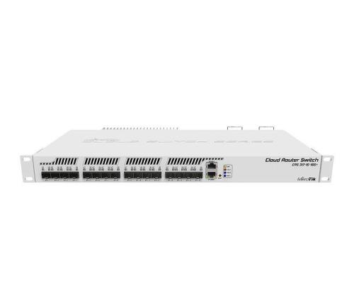 Kytkin MIKROTIK Tyyppi L3 Rack 1x10Base-T / 100Base-TX / 1000Base-T 16xSFP+ 1xRJ45 CRS317-1G-16S+RM