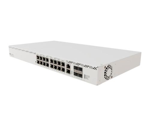 Kytkin MIKROTIK CRS320-8P-8B-4S+RM 17x10Base-T / 100Base-TX / 1000Base-T 4xSFP+ CRS320-8P-8P-8B-4S+RM