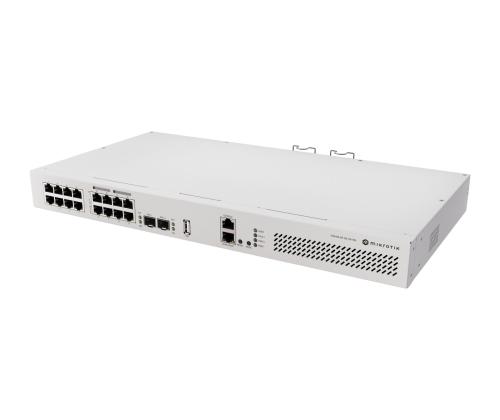Kytkin MIKROTIK CRS418-8P-8G-2S+RM Tyyppi L3 PoE-portit 8 150 wattia CRS418-8P-8G-2S+RM