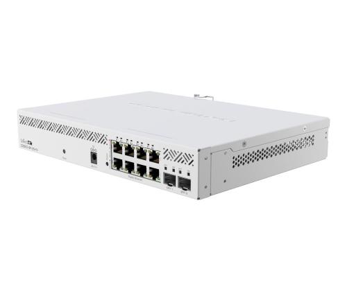 Kytkin MIKROTIK 8x10Base-T / 100Base-TX / 1000Base-T 2xSFP+ CSS610-8P-2S+IN
