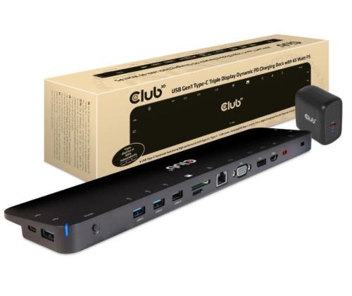 NB ACC TELAKOINTIASEMA/USB-C 65W CSV-1564W65 CLUB3D