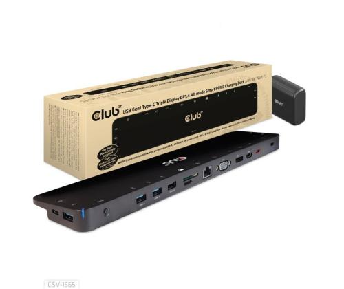 NB ACC TELAKOINTIASEMA/USB-C 100W CSV-1565 CLUB3D