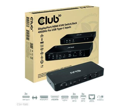 NB ACC TELAKOINTIASEMA/USB-C 120W CSV-1585 CLUB3D