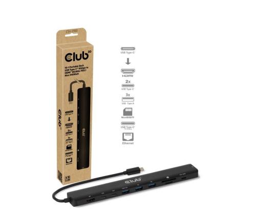 NB ACC TELAKOINTIASEMA 10IN1/USB-C 140W CSV-2550 CLUB3D