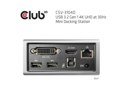 NB ACC TELAKOINTIASEMA/USB CSV-3104D CLUB3D