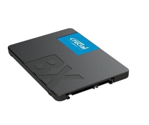 SSD CRUCIAL BX500 4TB SATA 3.0 Kirjoitusnopeus 500 Mt/s Lukunopeus 540 Mt/s 2,5" TBW 1000...
