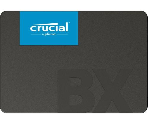 SSD CRUCIAL BX500 500GB SATA 3.0 Kirjoitusnopeus 500 Mt/s Lukunopeus 550 Mt/s 2.5" TBW...