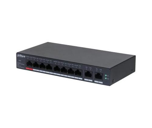 Kytkin DAHUA CS4010-8GT-110 Tyyppi L2 Työpöytä/jalusta 8x10Base-T / 100Base-TX / 1000Base-T PoE&hellip. kytkin;