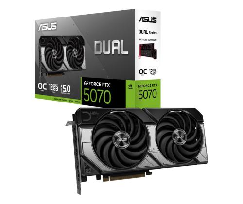 Näytönohjain ASUS NVIDIA NVIDIA NVIDIA GeForce RTX 5070 12 GB GDDR7 192 bit PCIE 5.0 16x Dual Slot Tuuletin;