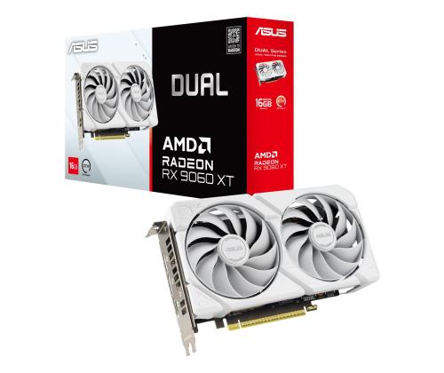 Näytönohjain ASUS AMD Radeon RX 9060 XT 16 GB GDDR6 PCI Express 5.0 Aktiivinen DUAL-RX9060XT-16G-WH