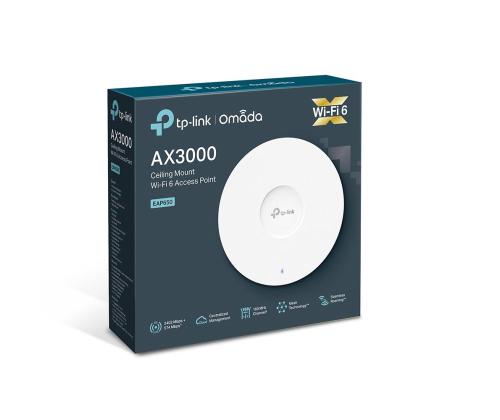 Tukiasema TP-LINK Omada 2976 Mbps IEEE 802.11a/b/g IEEE 802.11n IEEE 802.11ac IEEE 802.11ax...