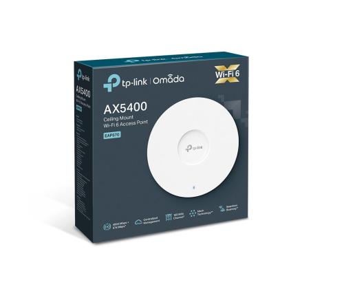 Yhteyspiste TP-LINK Omada 5378 Mbps IEEE 802.11a/b/g IEEE 802.11n IEEE 802.11ac IEEE 802.11ax...