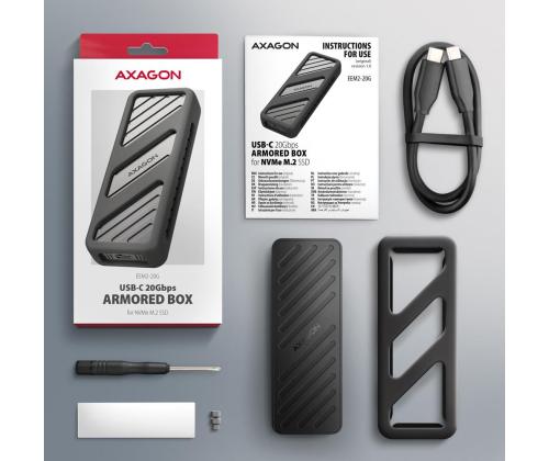 SSD ACC KOTELO M.2 NVME/USB-C EEM2-20G AXAGON