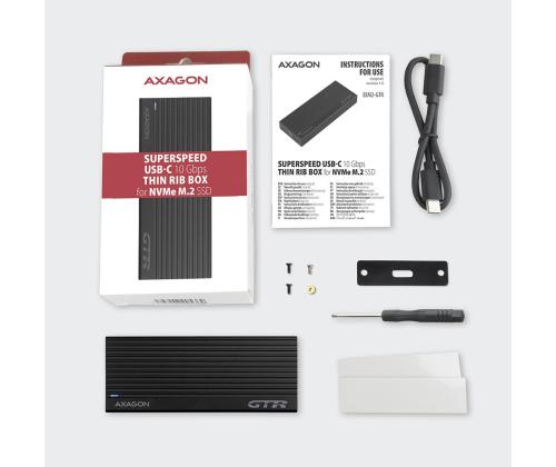 SSD ACC KOTELO M.2 NVME/USB-C EEM2-GTR AXAGON