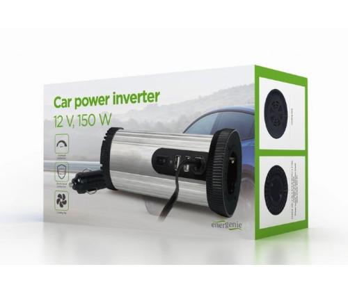 POWER INVERTER AUTO 12V 150W/EG-PWC150-01 GEMBIRD
