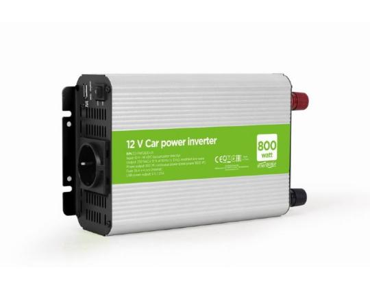 POWER INVERTER AUTO 12V 800W EG-PWC800-01 GEMBIRD