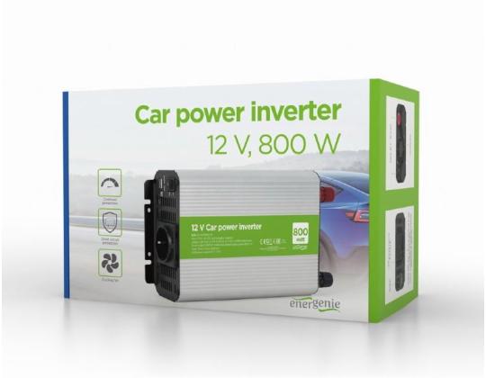 POWER INVERTER AUTO 12V 800W EG-PWC800-01 GEMBIRD