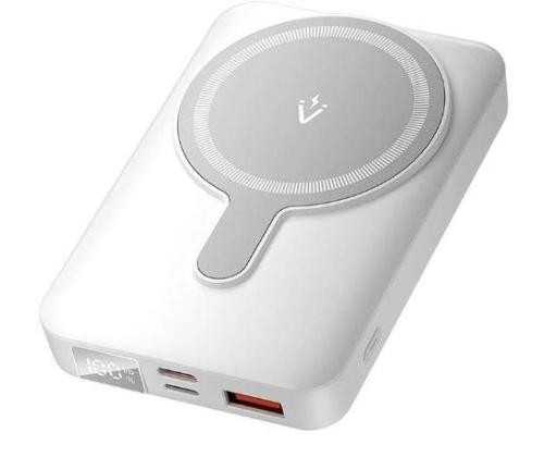 POWER BANK WRL 10000MAH 22.5W/MAGNEETTINEN VALKOINEN FHTW0 VENTION