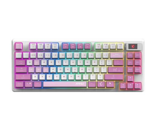 NÄPPÄIMISTÖ GAMING VIOLET US/FORGE GK600 TKL W VIOLET MSI