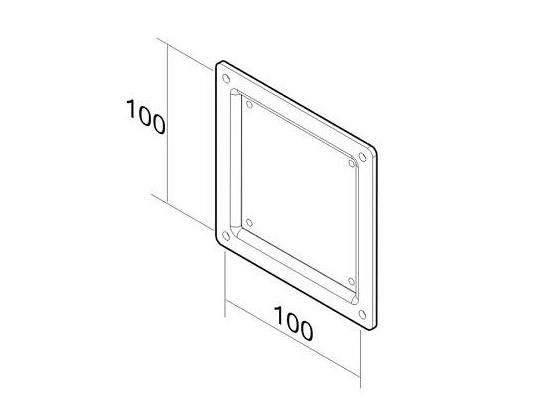 TELEVISIO ACC VESA SOVITINLEVY / 10-30" FPMA-VESA100 NEOKINNITTIMET