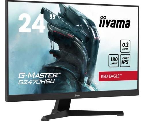 LCD-monitori IIYAMA G2470HSU-B6 24&amp;quot; Paneeli IPS 1920x1080 16:9 180Hz Matta 0,2 ms Kaiuttimet Väri...
